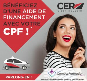 CPF Permis de conduire Le Plessis-Robinson auto-école CER