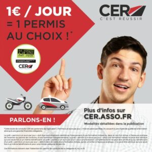 Bandeau-Permis à 1 euro par jour - CER Le Plessis Robinson